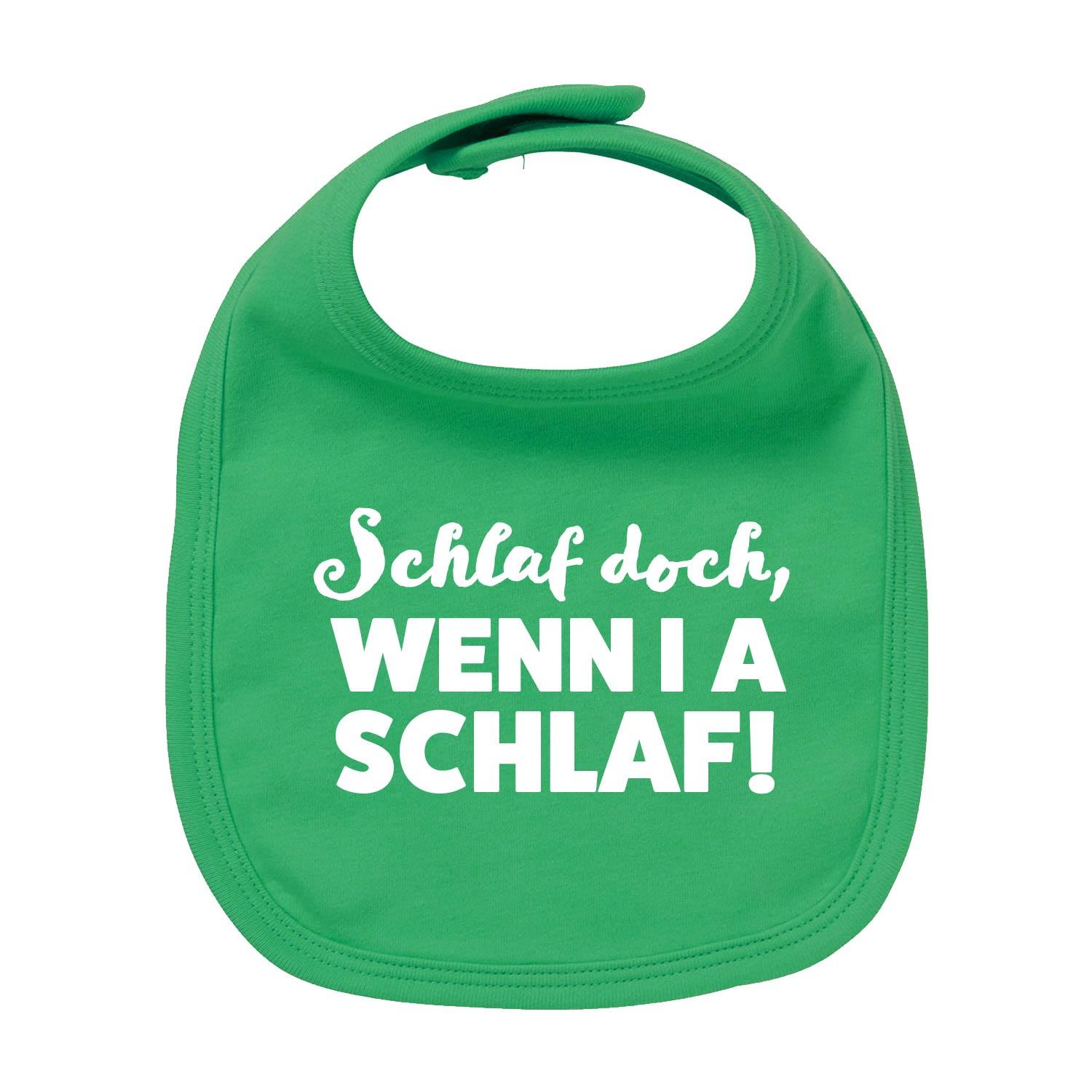 Lätzchen "Schlaf, wenn i a schlaf!" - bavariashop - mei LebensGfui