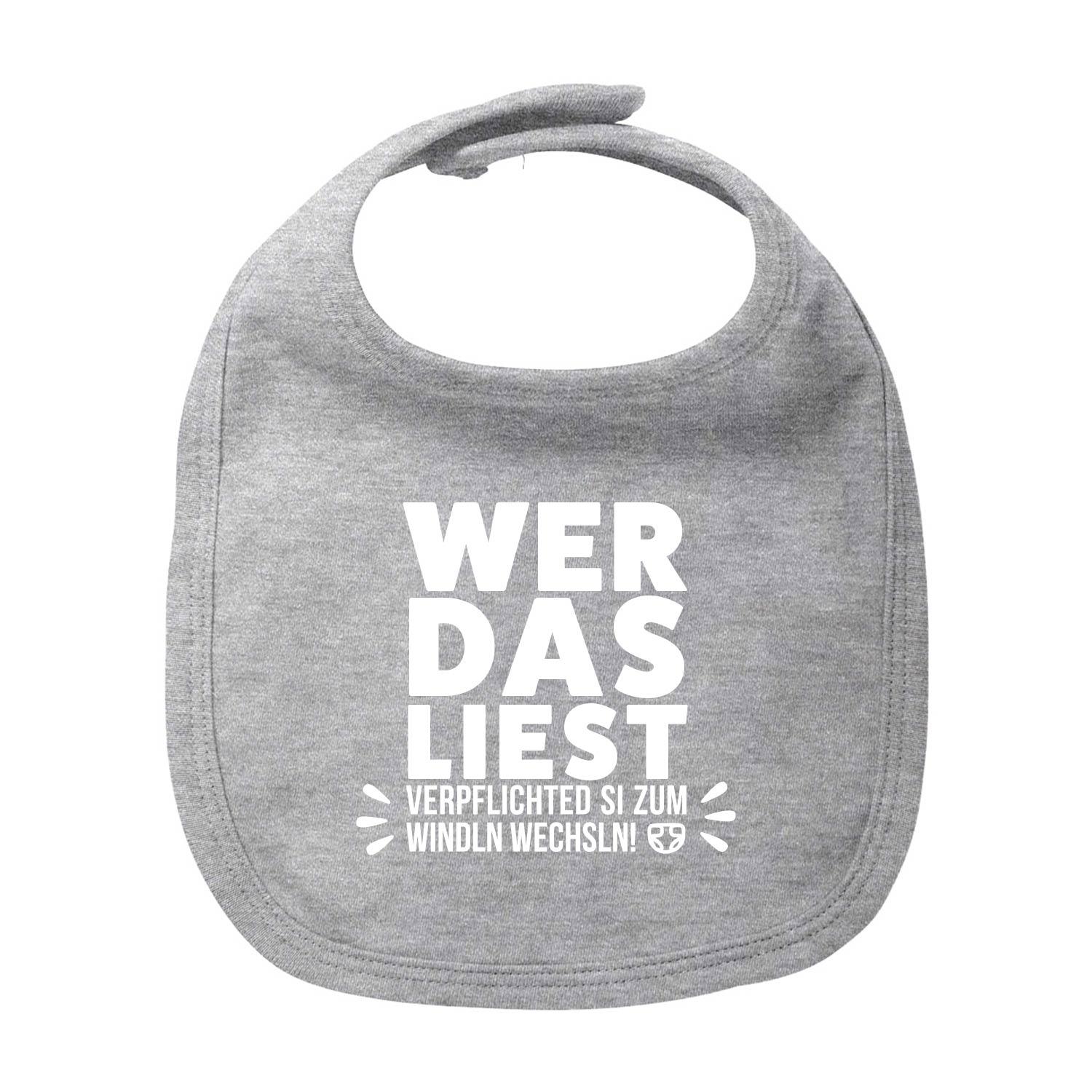 Lätzchen "Windln wechsln!" - bavariashop - mei LebensGfui