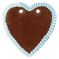 Lebkuchenherz mit Wunschtext