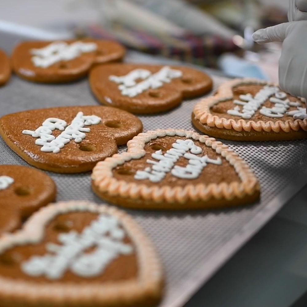 Lebkuchenherz mit Wunschtext - bavariashop - mei LebensGfui