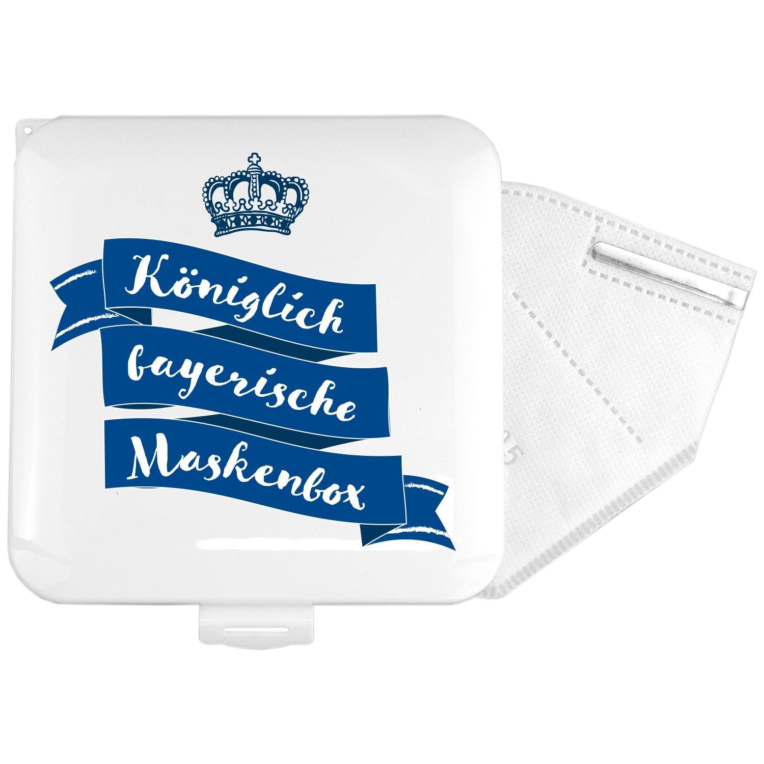 Maskenbox "Königlich bayrisch" - bavariashop - mei LebensGfui
