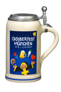 Offizieller Oktoberfestkrug 2012 mit Deckel