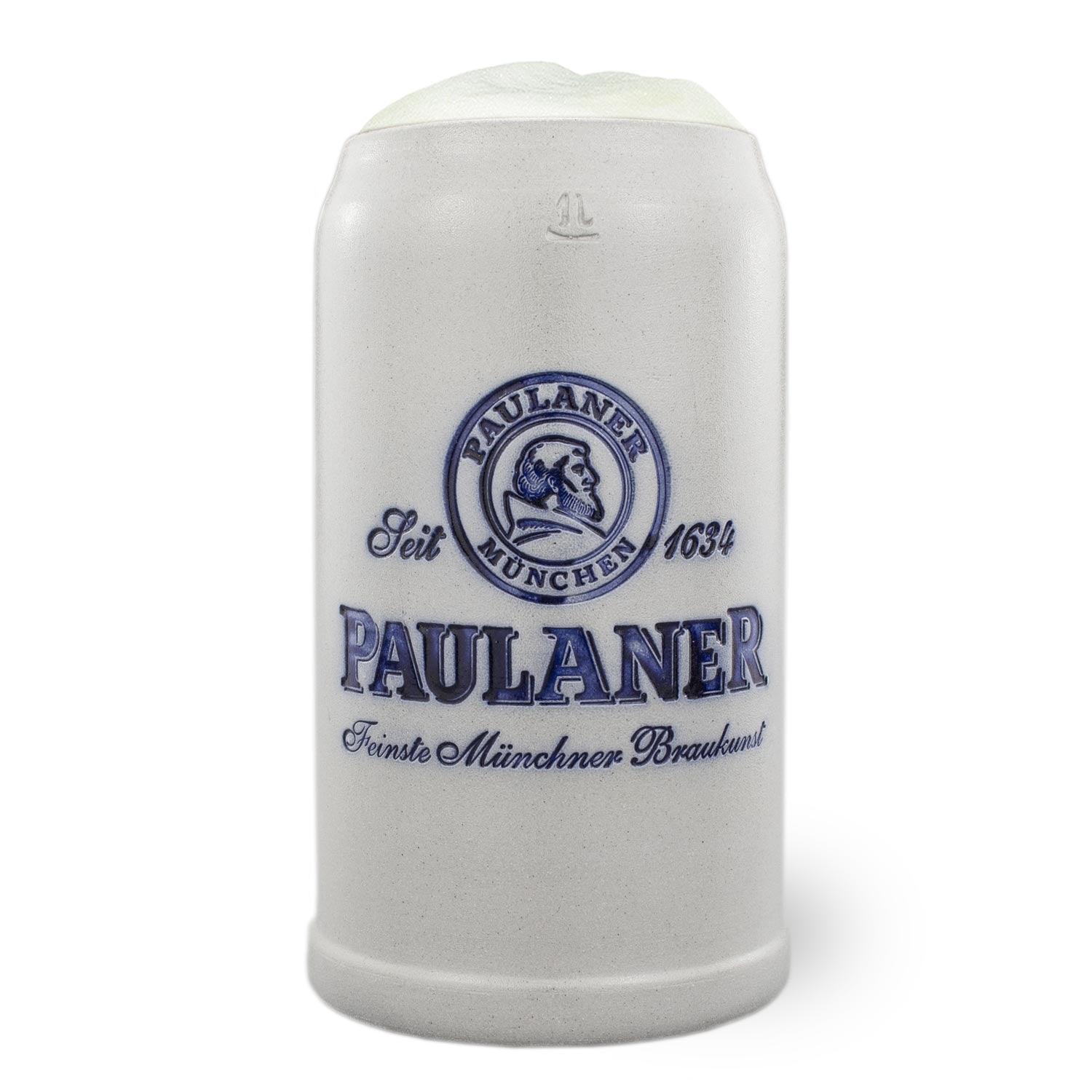 Paulaner Steinkrug salzglasiert - bavariashop - mei LebensGfui