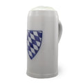 PREMIUM Bierkrug "Bayernschild" schlank