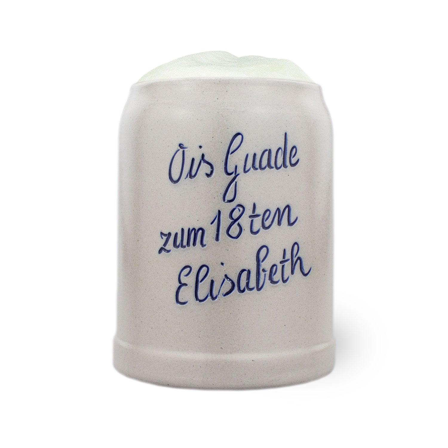 PREMIUM Bierkrug "Steinkrug" - bavariashop - mei LebensGfui