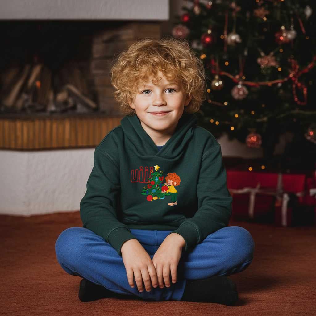 ®Pumuckl Kinder Hoodie "uiii Weihnachten"