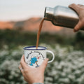 ®Die Schlümpfe-Tasse "Heid ned moing a ned"