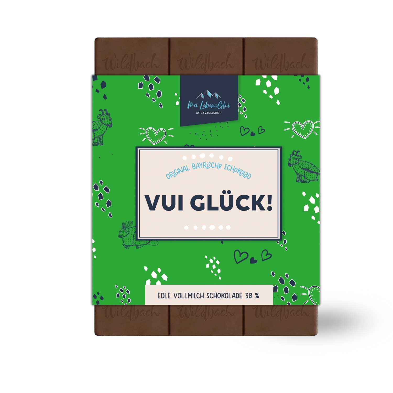 Schokolad "Vui Glück"