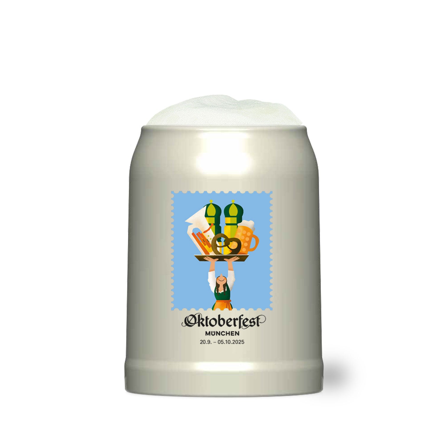 Offizieller Steinkrug Oktoberfest 2025